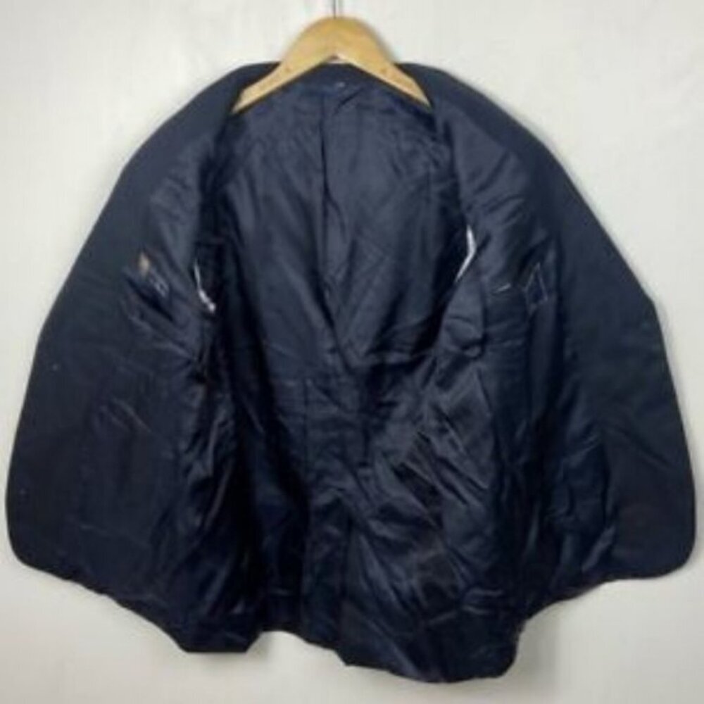 Brooks Brothers 1818 Madison Navy Blue 100% Wool Blazer Size 42R 36W Sports Coat - Picture 4 of 11